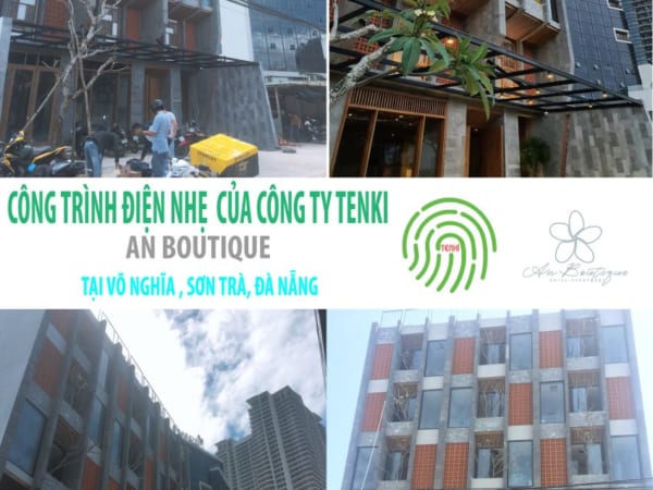 Công trình điên nhẹ Khách sạn An Boutique tại Võ Nghĩa Đà Nẵng